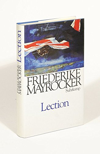 Lection - Mayröcker, Friederike