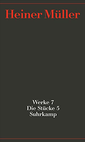 9783518408896: Mller: Werke 7/Stcke 5