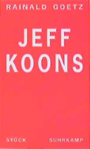 Jeff Koons von Rainald Goetz Heute Morgen ; 5.2 Es plätschert dahin, ins nichts, doch weglegen kann man es nicht. Oft lachen muss man beim lesen, kennt man Jeff Koons, dann umso mehr. Keine chance auf Bewertung unter 5 sterne, wie es rüberkommt, einen angreift und belustigt und Denkweisen und Dialoge in einer perfekten Weise darstellt - genial! Einfach ist es nicht dieses Stück zu verstehen. Vielleicht sollte man beim Titel beginnen: Jeff Koons, US-amerikanischer Kitschkünstler, der Anfang der 90er Jahre aufgrund seiner pornografischen Werkserie 