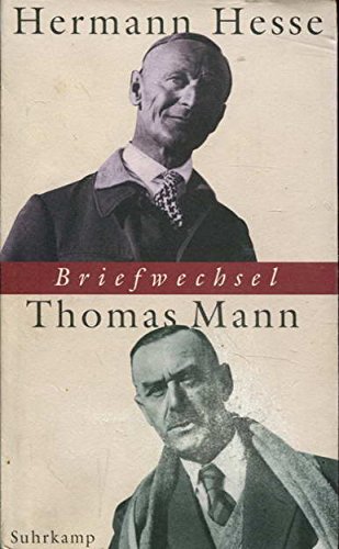 Imagen de archivo de Briefwechsel Hermann Hesse / Thomas Mann a la venta por medimops