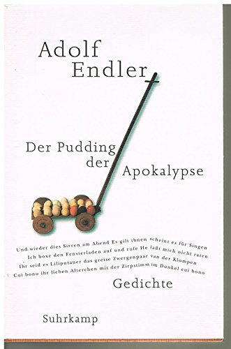 9783518410561: Der Pudding der Apokalypse: Gedichte, 1963-1998