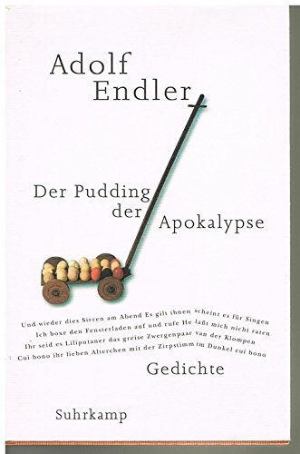 Imagen de archivo de Der Pudding der Apokalypse: Gedichte 1963-1998 a la venta por medimops