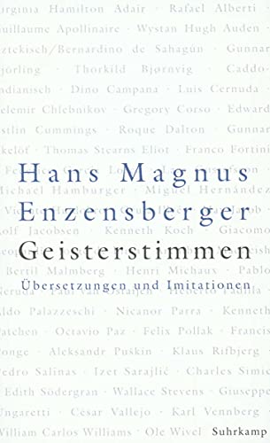 Geisterstimmen. Übersetzungen und Imitationen