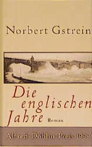 9783518410639: Die englischen Jahre