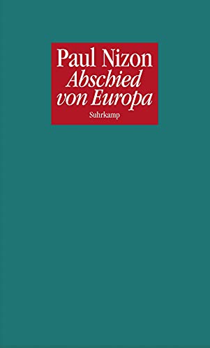 9783518413975: Abschied von Europa