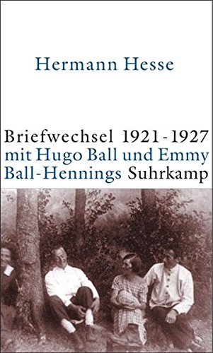 9783518414675: Briefwechsel 1921-1927 Hesse / Ball / Ball-Hennings