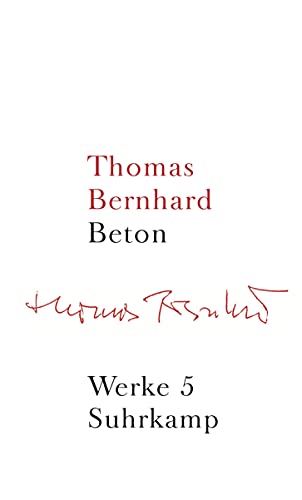 9783518415054: Werke 05. Beton: Band 5: Beton: Bd. 5