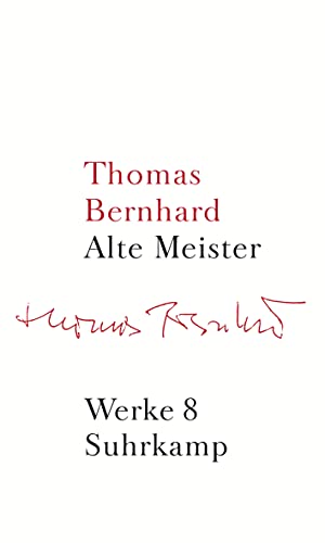 9783518415085: Werke in 22 Bänden: Band 8: Alte Meister