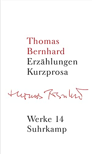 9783518415146: Erzahlungen. Kurzprosa: Werke in 22 Bnden, Band 14