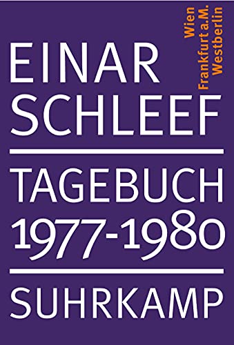 Beispielbild fr Schleef, E: Tagebuch 1977 - 1980 zum Verkauf von Einar & Bert Theaterbuchhandlung