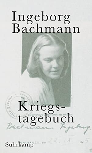 9783518421451: Kriegstagebuch: Mit Briefen von Jack Hamesh an Ingeborg Bachmann