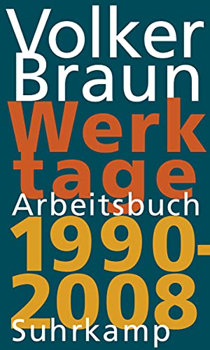 9783518424186: Werktage 2: Arbeitsbuch 1990 - 2008