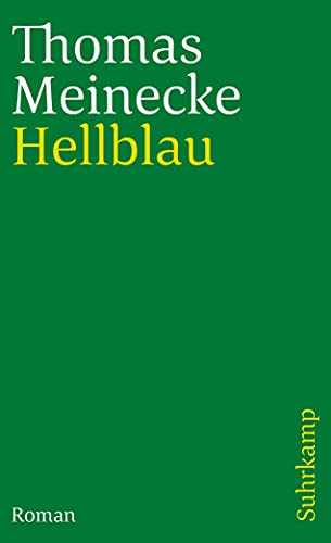 Imagen de archivo de Hellblau: Roman (suhrkamp taschenbuch) a la venta por medimops