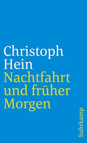 Imagen de archivo de Nachtfahrt und früher Morgen: Erzählungen (suhrkamp taschenbuch) [Taschenbuch] a la venta por Nietzsche-Buchhandlung OHG