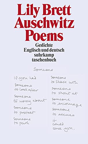 Beispielbild fr auschwitz poems zum Verkauf von Antiquariat Walter Nowak