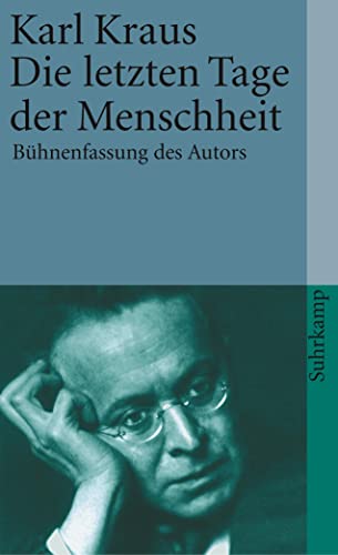 9783518457153: Die letzten Tage der Menschheit: Bhnenfassung des Autors: 3715