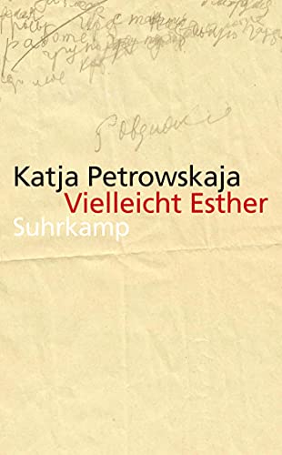 Beispielbild fr Vielleicht Esther: Geschichten (suhrkamp taschenbuch) zum Verkauf von medimops