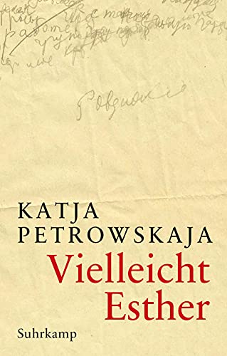 Beispielbild fr Vielleicht Esther: Geschichten. Geschenkausgabe (suhrkamp taschenbuch) zum Verkauf von medimops