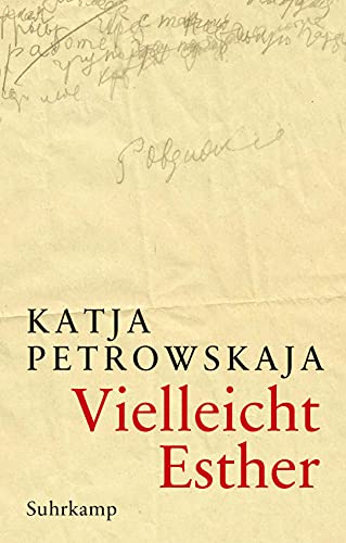 Stock image for Vielleicht Esther -Language: german for sale by GreatBookPrices