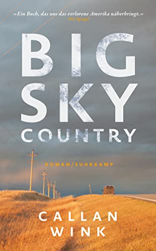 Stock image for Big Sky Country (suhrkamp taschenbuch) for sale by medimops