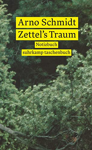 Beispielbild fr Notizbuch suhrkamp taschenbuch: Zettel's Traum zum Verkauf von medimops