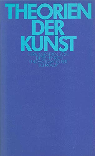 9783518576014: Theorien der Kunst