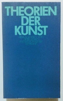 Imagen de archivo de Theorien der Kunst (German Edition) a la venta por ThriftBooks-Dallas