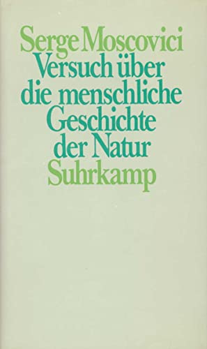 Beispielbild fr Versuch ber die menschliche Geschichte der Natur. zum Verkauf von Antiquariat & Verlag Jenior