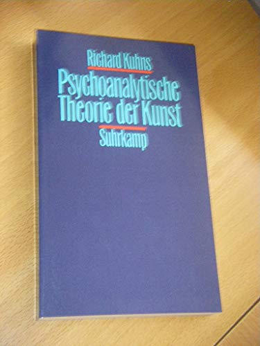 Imagen de archivo de Psychoanalytische Theorie der Kunst a la venta por medimops