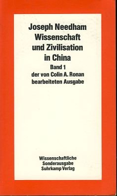 Stock image for Wissenschaft und Zivilisation in China for sale by Norbert Kretschmann