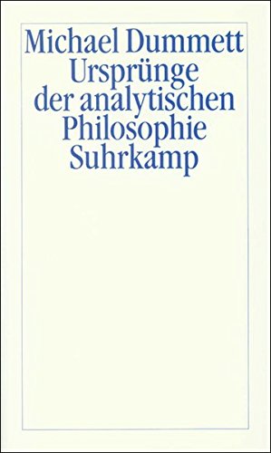 Stock image for Ursprnge der analytischen Philosophie for sale by Kalligramm