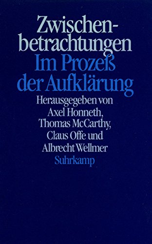 Imagen de archivo de Zwischenbetrachtungen. a la venta por SKULIMA Wiss. Versandbuchhandlung