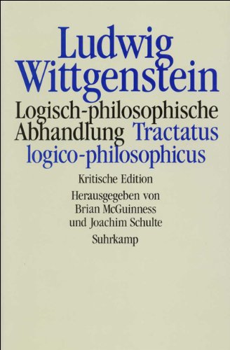 9783518579879: Logisch-philosophische Abhandlung. Tractatus logico-philosophicus