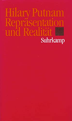 ReprÃ¤sentation und RealitÃ¤t (9783518580905) by Putnam, Hilary