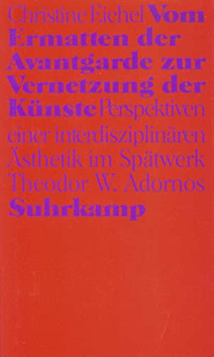 Stock image for Vom Ermatten der Avantgarde zur Vernetzung der Kunste: Perspektiven einer interdisziplinaren Asthetik im Spatwerk Theodor W. Adornos (German Edition) for sale by Kalligramm