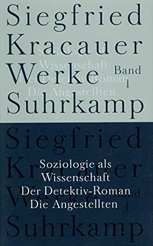 Beispielbild fr Kracauer, S: Werke 1 zum Verkauf von Blackwell's