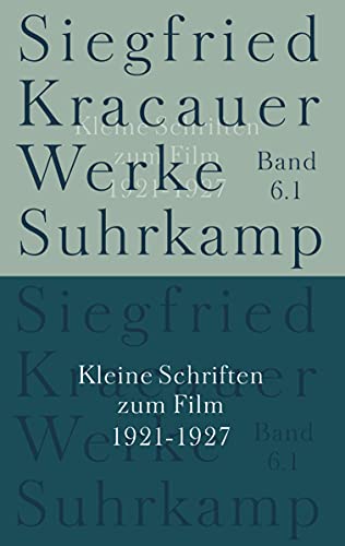 9783518583364: Werke in neun Bnden: Band 6: Kleine Schriften zum Film