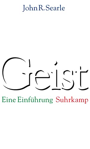 9783518584729: Geist: Eine Einfhrung