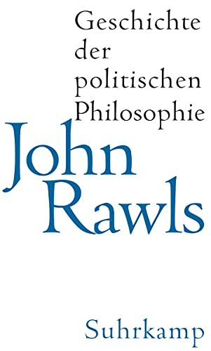 9783518585085: Geschichte der politischen Philosophie