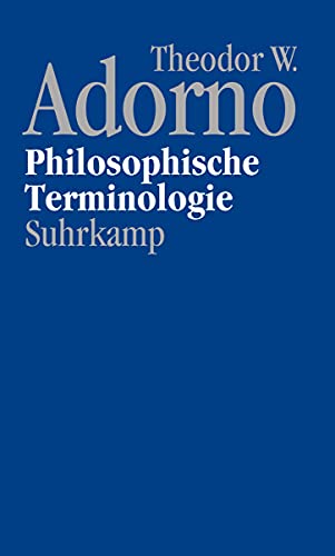 9783518586891: Nachgelassene Schriften. Abteilung IV: Vorlesungen: Band 9: Philosophische Terminologie