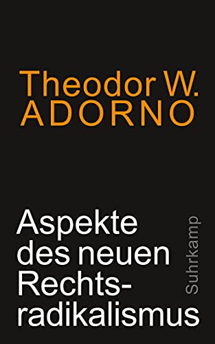 Imagen de archivo de Aspekte des neuen Rechtsradikalismus: Ein Vortrag a la venta por Concordia Books