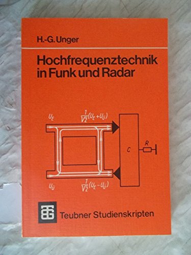 Stock image for Hochfrequenztechnik in Funk und Radar for sale by Sammlerantiquariat