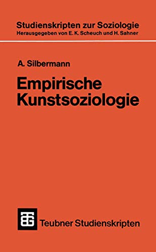 Beispielbild fr 1) Empirische Kunstsoziologie UND 2) Klassiker der Kunstsoziologie zum Verkauf von Versandantiquariat Karsten Buchholz