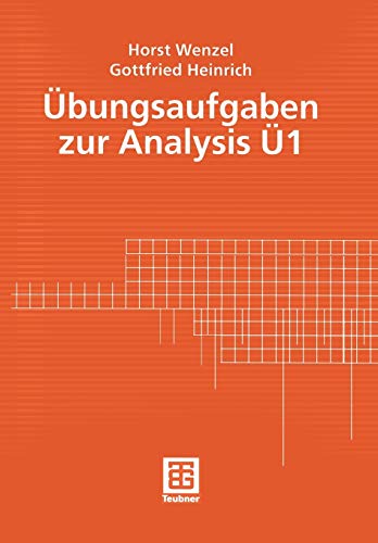 Stock image for bungsaufgaben zur Analysis, Bd.1 (Mathematik fr Ingenieure und Naturwissenschaftler, konomen und Landwirte) for sale by medimops