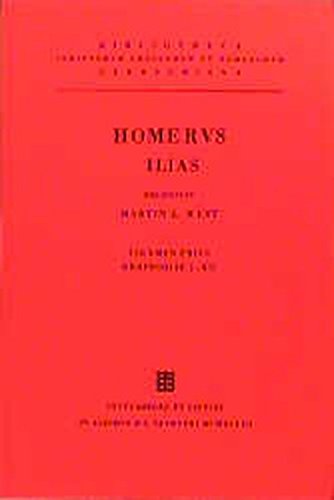 Homeri Ilias. Vol. I: Gesänge 1 - 12: Kartonierte Ausgabe (German Edition)