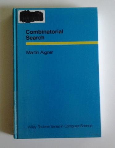 Combinatorial search. - Aigner, Martin.