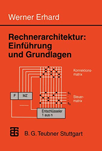 9783519021322: Rechnerarchitektur: Einfhrung und Grundlagen