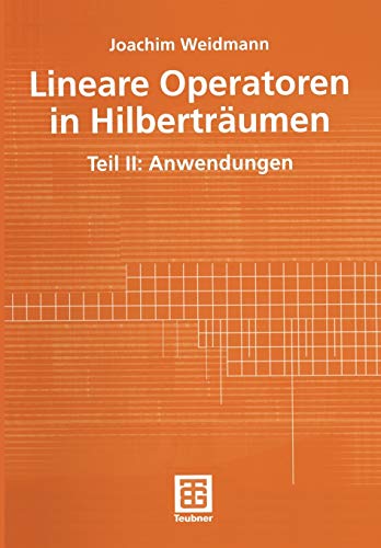 Imagen de archivo de Lineare Operatoren in Hilbertraumen a la venta por Chiron Media