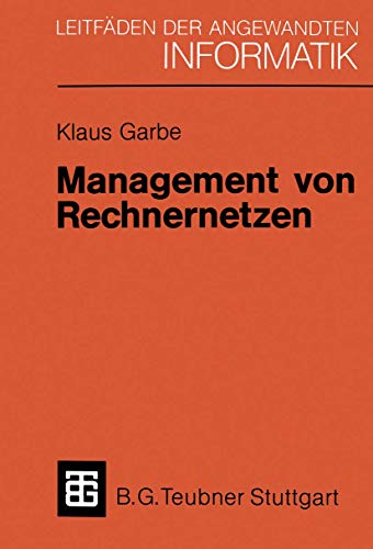 Stock image for Management von Rechnernetzen for sale by medimops