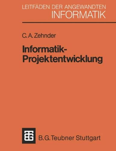 Beispielbild fr Informatik-Projektentwicklung zum Verkauf von Versandantiquariat Felix Mcke